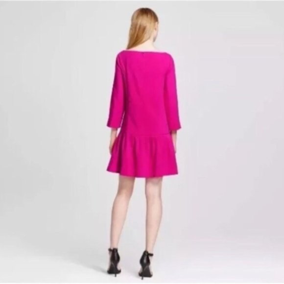 Victoria Beckham For Target Fuchsia Pink Dress sz2X - Picture 10 of 16